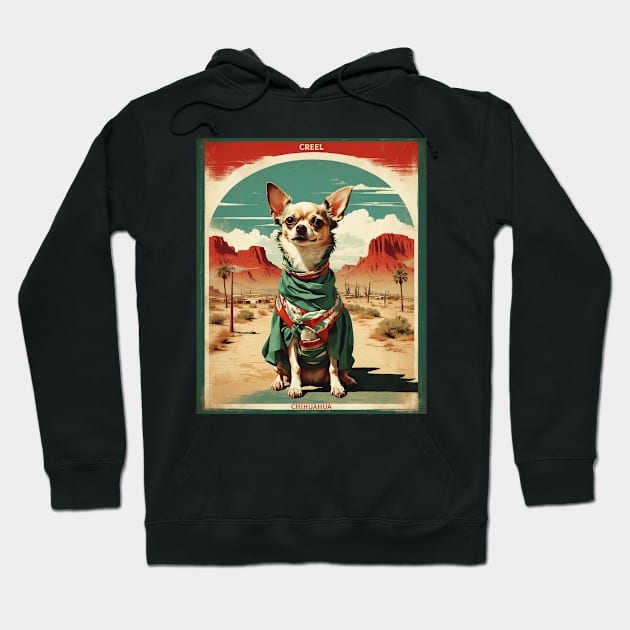 Creel Chihuahua Mexico Tourism Travel Vintage Hoodie by TravelersGems